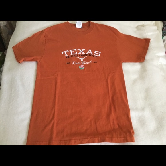Tops - TEXAS Rose Bowl National Championship Tee OF 2008;SIZE Medium